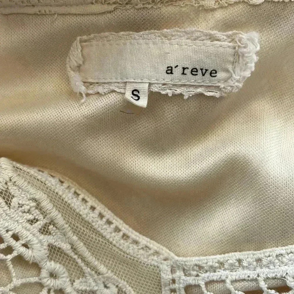 Anthropologie A’reve Lace and Embroidered Mini Dress Size S - Picture 6 of 8